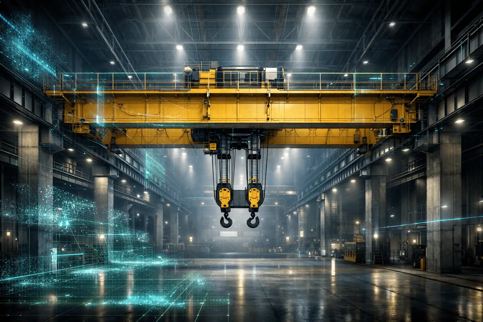 Industrial Bridge Crane Support